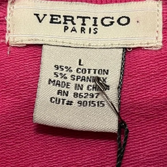 VERTIGO PARIS Zippered Jacket NWT Size L - Picture 5 of 16